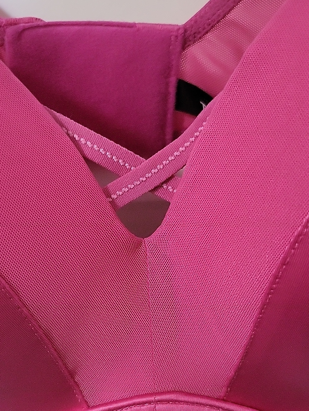 Torrid Magenta/Hot Pink Wireless Push-Up Bra with 360 Back Smoothing 42C NWT - Picture 3 of 15